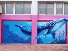 3D网红打卡手绘墙