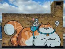 3D网红打卡手绘墙