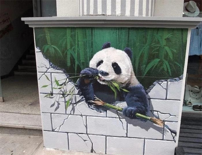 3D网红打卡手绘墙