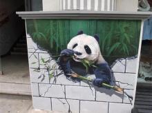 3D网红打卡手绘墙