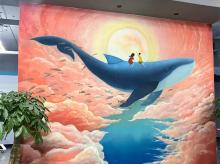 3D网红打卡手绘墙