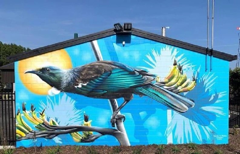 3D网红打卡手绘墙