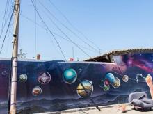 3D网红打卡手绘墙