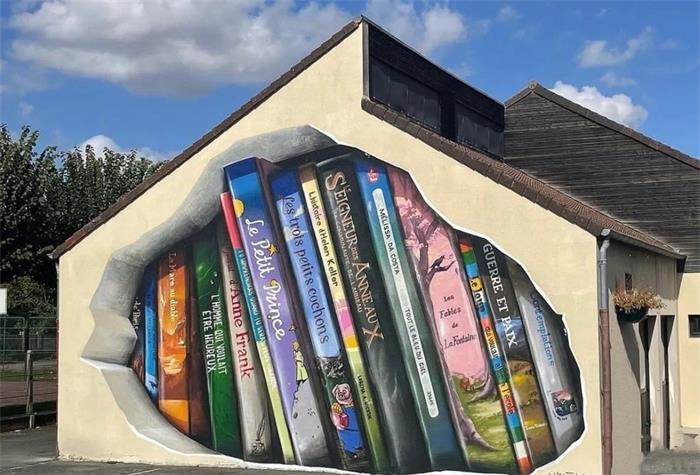 3D网红打卡手绘墙