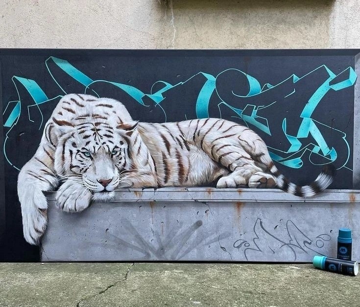 3D网红打卡手绘墙