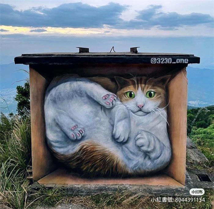 3D网红打卡手绘墙