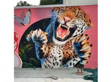 3D网红打卡手绘墙