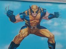 3D网红打卡手绘墙