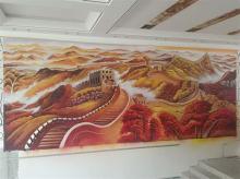 墙绘彩绘