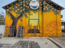 网红打卡手绘墙