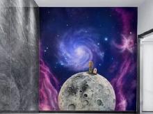 商业工装彩绘墙绘