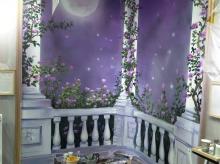 商业工装彩绘墙绘