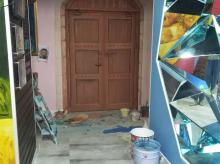 商业工装彩绘墙绘