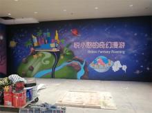 商业工装彩绘墙绘